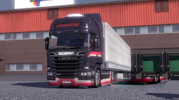 CocaCola Scania Streamline paintjob