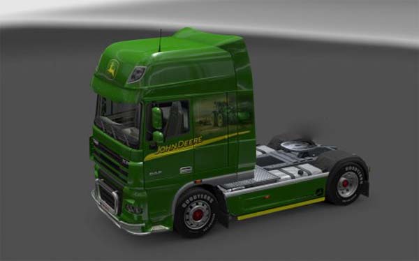 Daf XF John Deere Skin