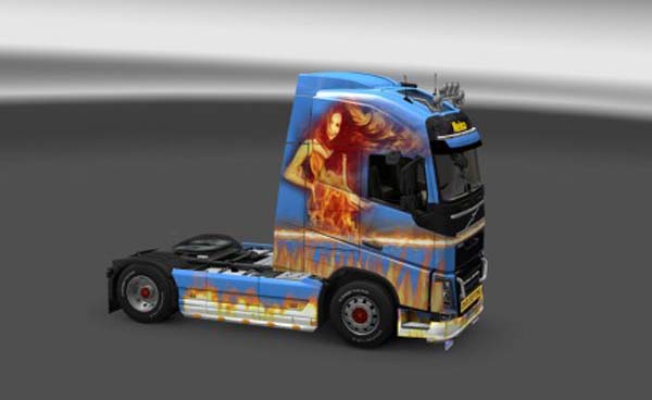 Fire skin for Volvo FH