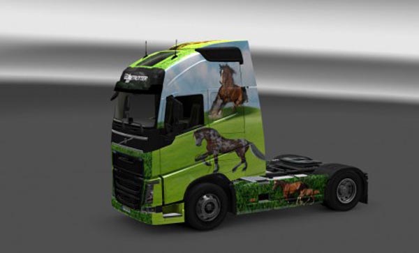 Horse skin for Volvo FH 