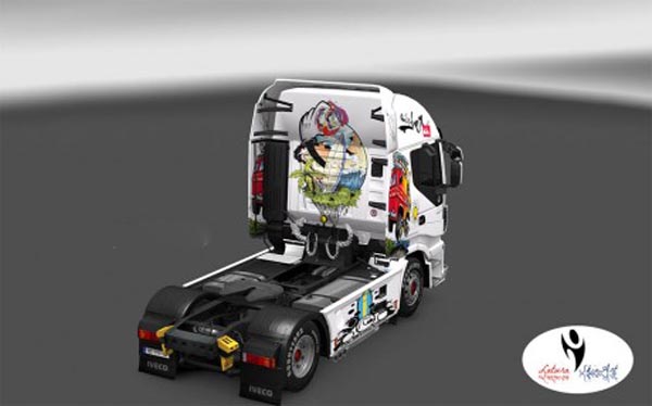 Iveco Hi Way Quiksilver skin 