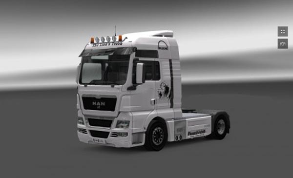 MAN TGX XXL Lions skin