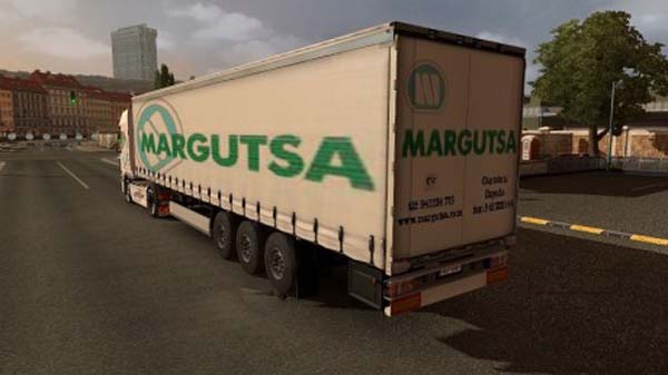 Margutsa trailer and DAF skin 