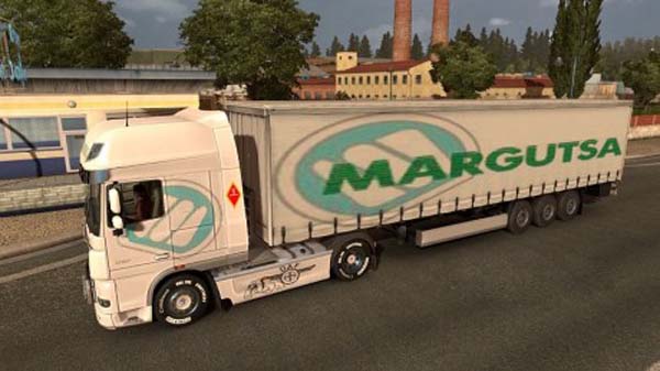 Margutsa trailer and DAF skin 