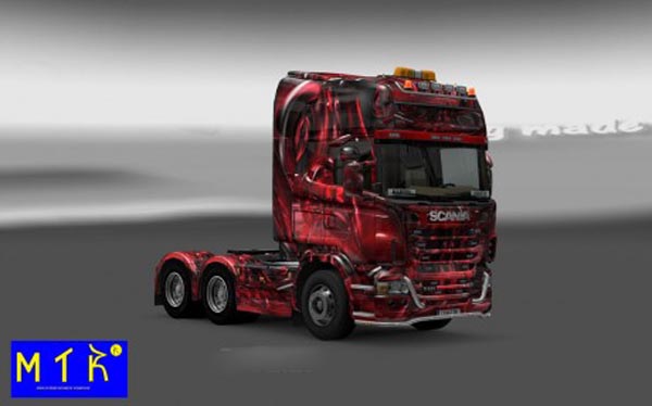 Scania Hintergrund Skin