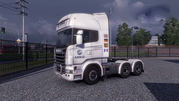 Scania R Airbus Skin