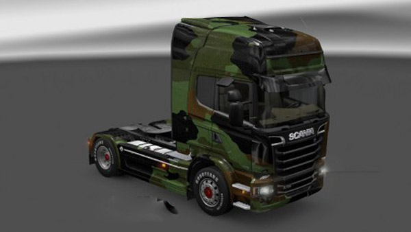 Scania Streamline Camo Skin 