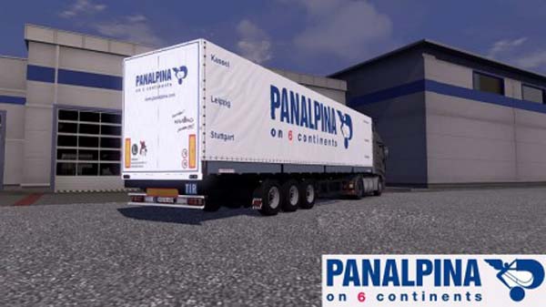 Schmitz Panalpina Trailer Skin