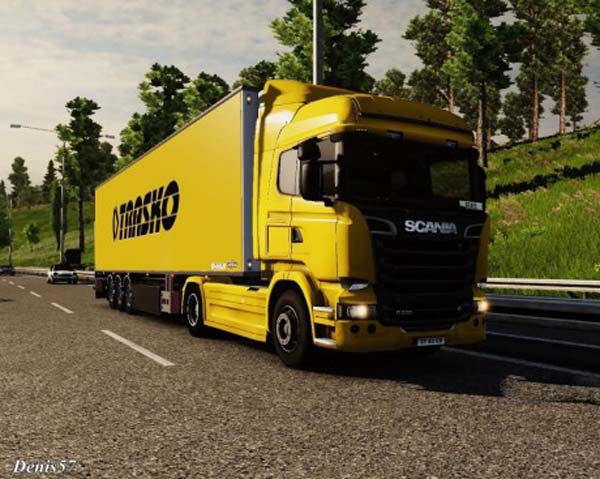 Skin Trasko for Scania Streamline + refrigerator