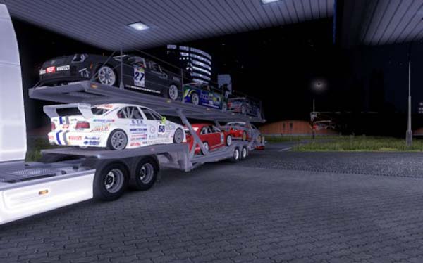 Sport Cars Transport Trailer