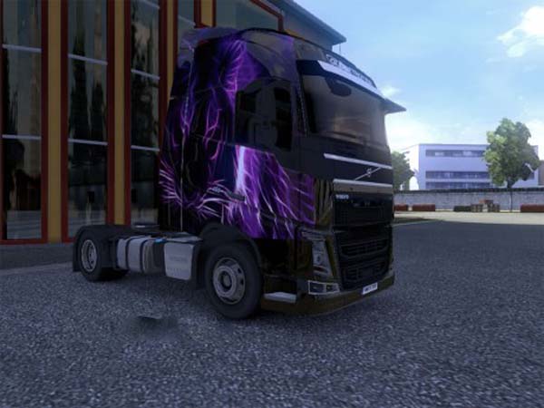 Volvo 2012 HD Purple Tiger