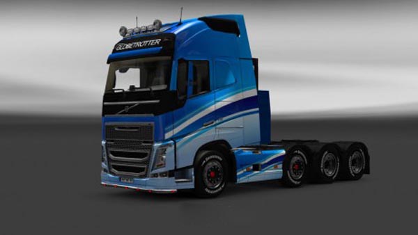 Volvo FH 2012 Blue Skin