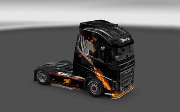 Volvo FH 2012 Fairy Tail skin 