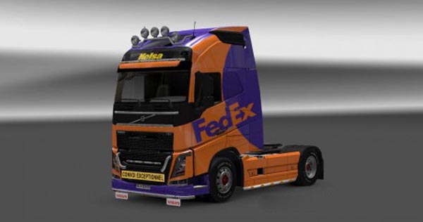 Volvo FH 2012 Fedex Skin