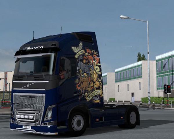 Volvo FH 2012 Tattoo Skin