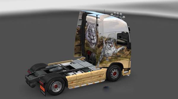 Volvo FH 2012 Tiger Skin