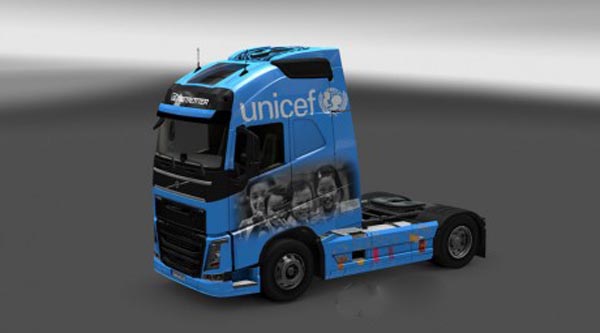 Volvo FH 2012 Unicef Skin 