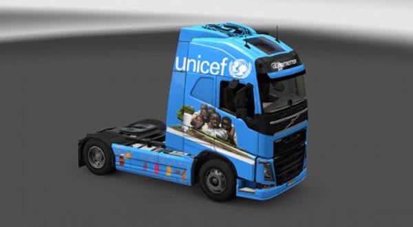 Volvo FH 2012 Unicef Skin 