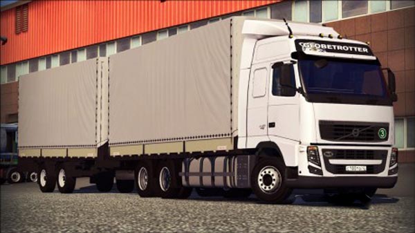 Volvo FH13 + Trailer