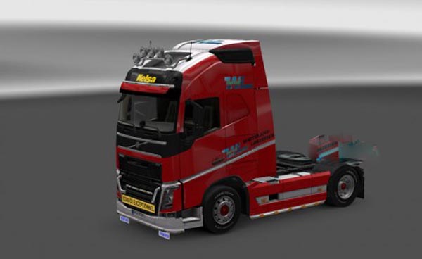 Whiteland skin for Volvo FH