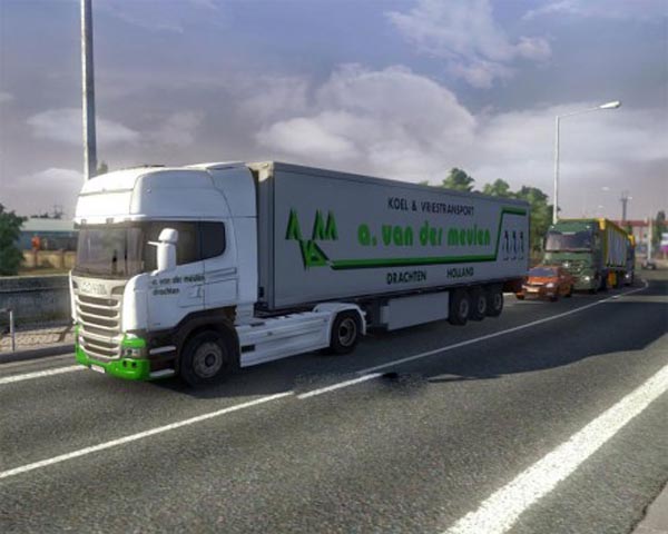 A. van der Meulen truck + trailer skin