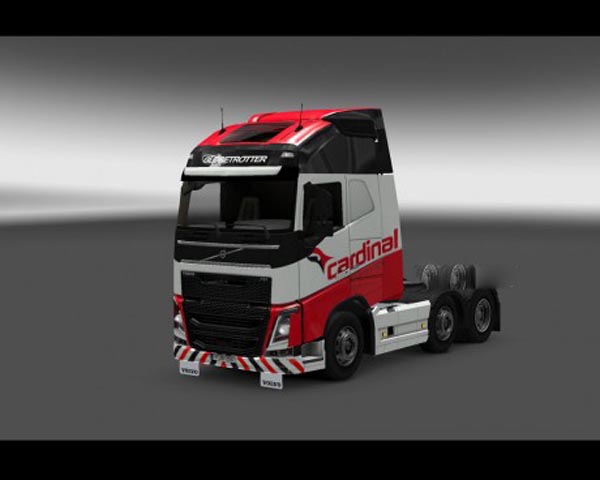 Cardinal skin for Volvo FH