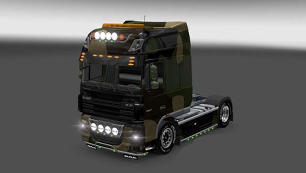 DAF XF Armee Skin