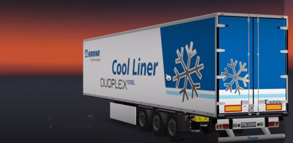 Krone Cooliner Duplex Trailer Skin