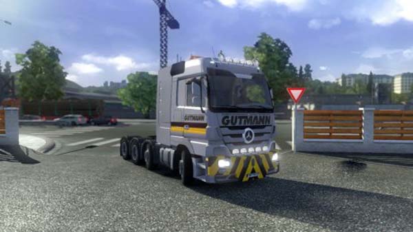 Mercedes Actros MP3 8×4 Heavy Haul Reworked 
