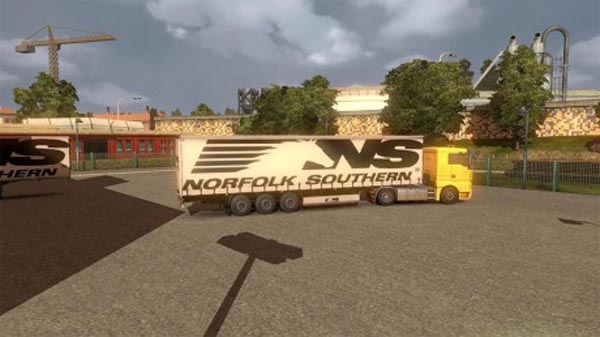 Norfolksouthern trailer skin