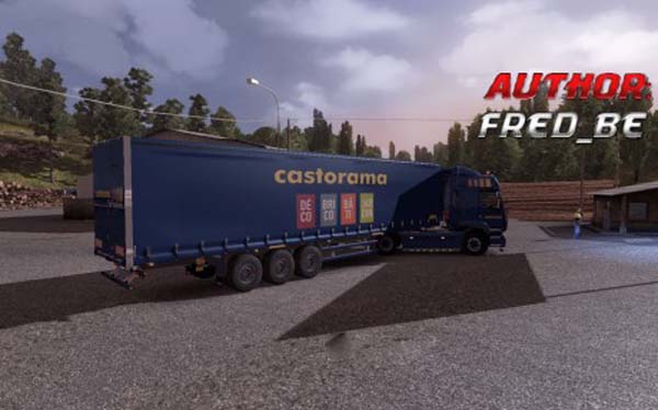 Renault Premium + Trailer Castorama 