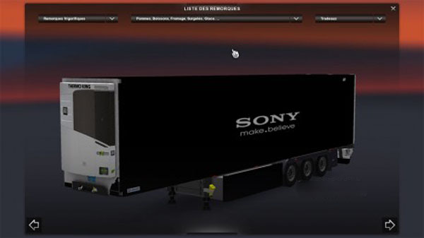 SONY & PlayStation Trailer Skin