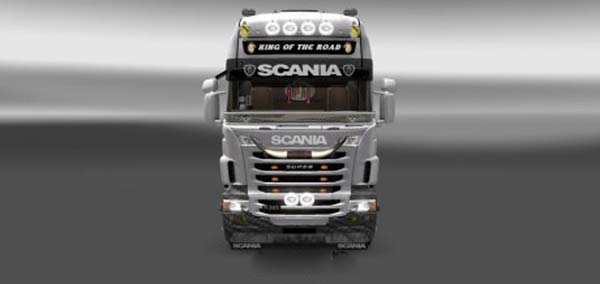 Scania Carbon Pearl Skin