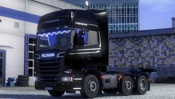 Scania RHD Curtains