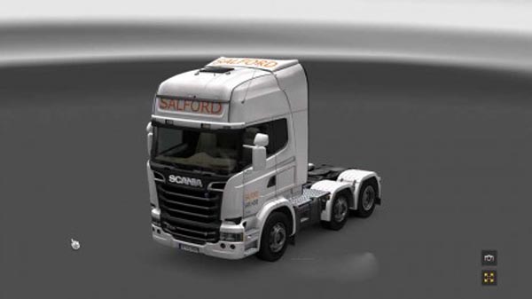 Scania Streamline Salford Van Hire Skin