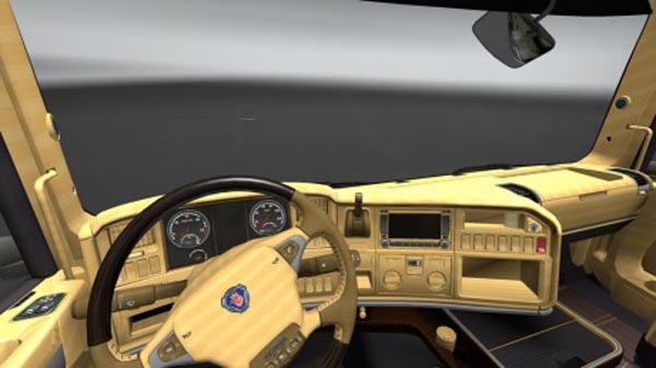 Scania Streamline Wood Interior 