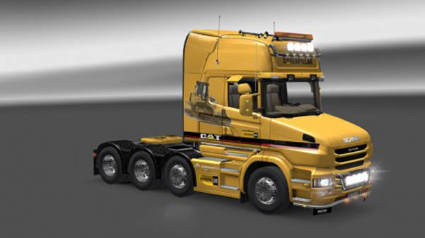 Scania T Caterpillar Skin