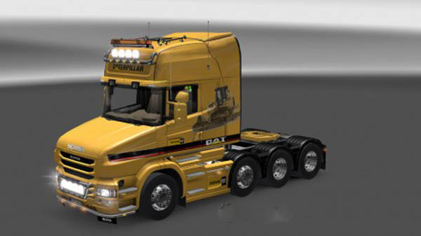 Scania T Caterpillar Skin