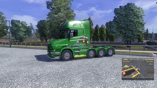 Scania T John Deere skin 