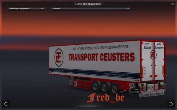 Trailer Coolliner and PROFILINER Ronny Ceusters 
