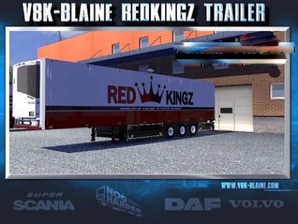 V8K-Blaine Red Kingz Schmitz SKO Trailer