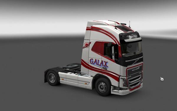 Volvo FH 2012 Galax Skin 