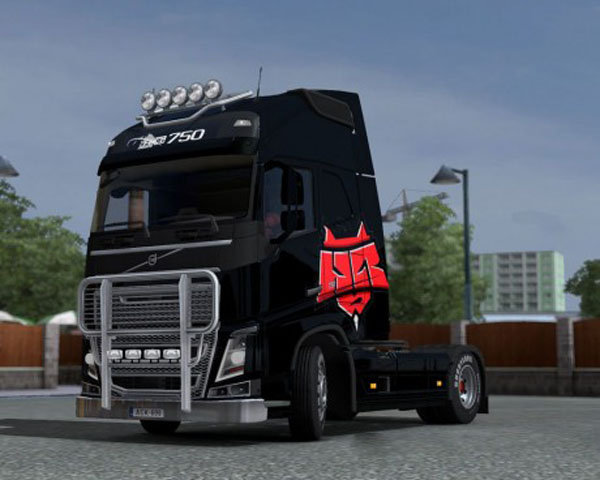 Volvo FH 2012 Hell Raisers Skin