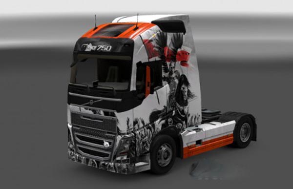 Volvo FH 2012 Husaria Skin 