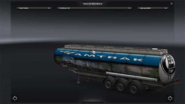 Amtrak Trailer 