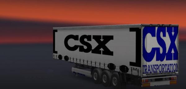 CSX Trailer Skin