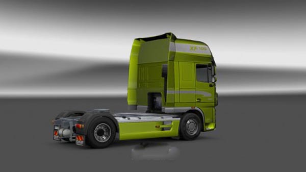 DAF Silver Edition Metallic Skin 