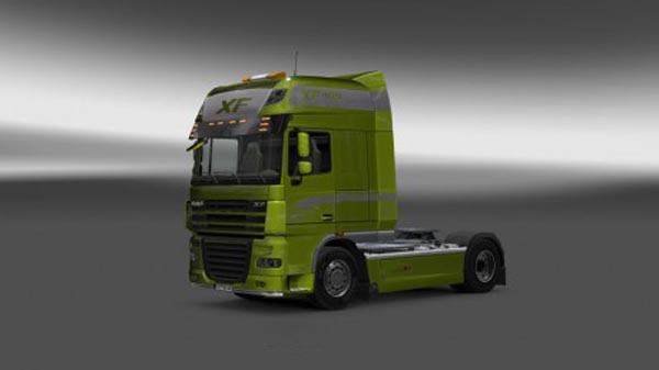 DAF Silver Edition Metallic Skin 