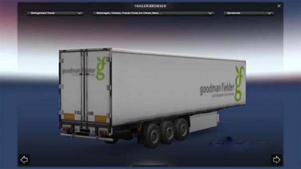 Goodman Fielder Trailer Skin