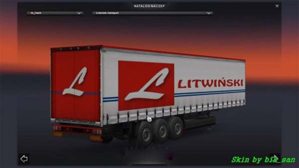 Litwinski trailer skin